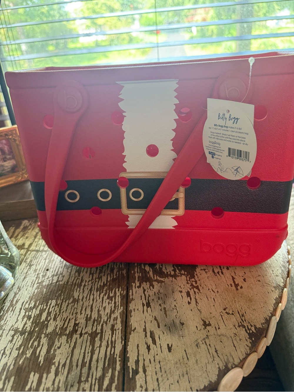 Bag x Bitty Bogg Red Santa Belt Tote